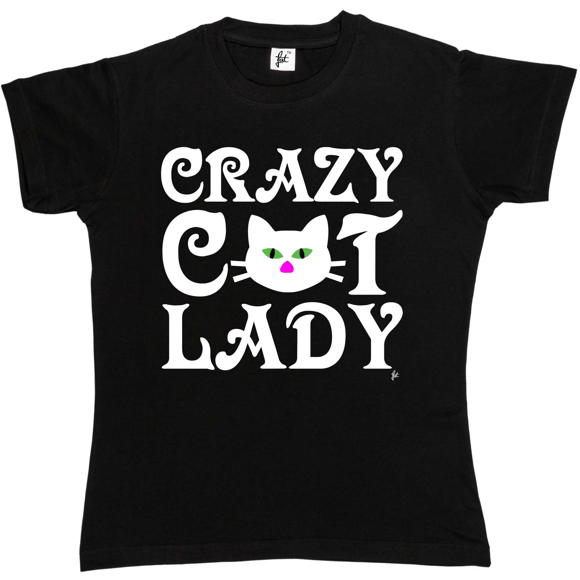 Crazy Cat Lady Cat Kitten Meow Womens Ladies T Shirt Ebay