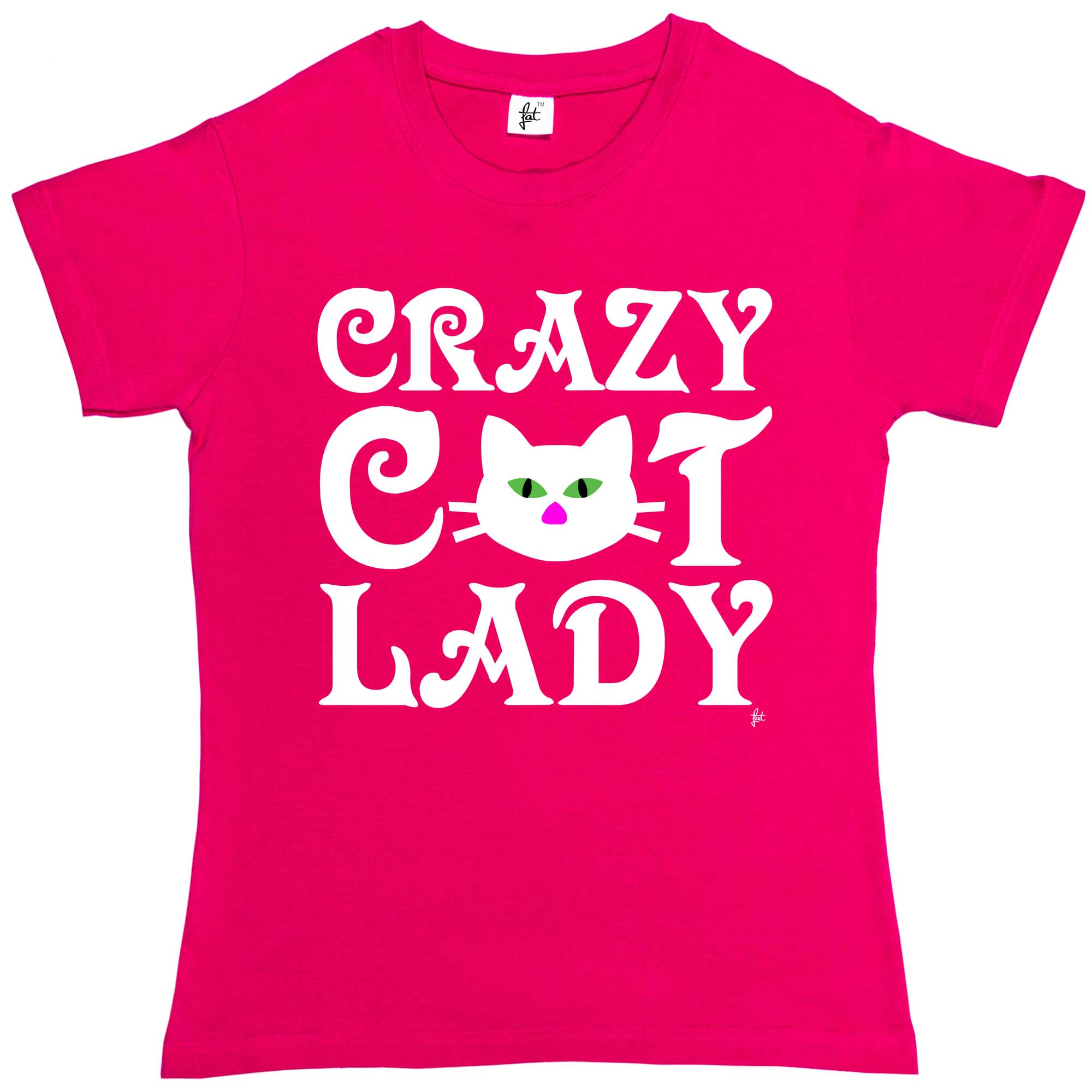 Crazy Cat Lady Cat Kitten Meow Womens Ladies T Shirt Ebay 