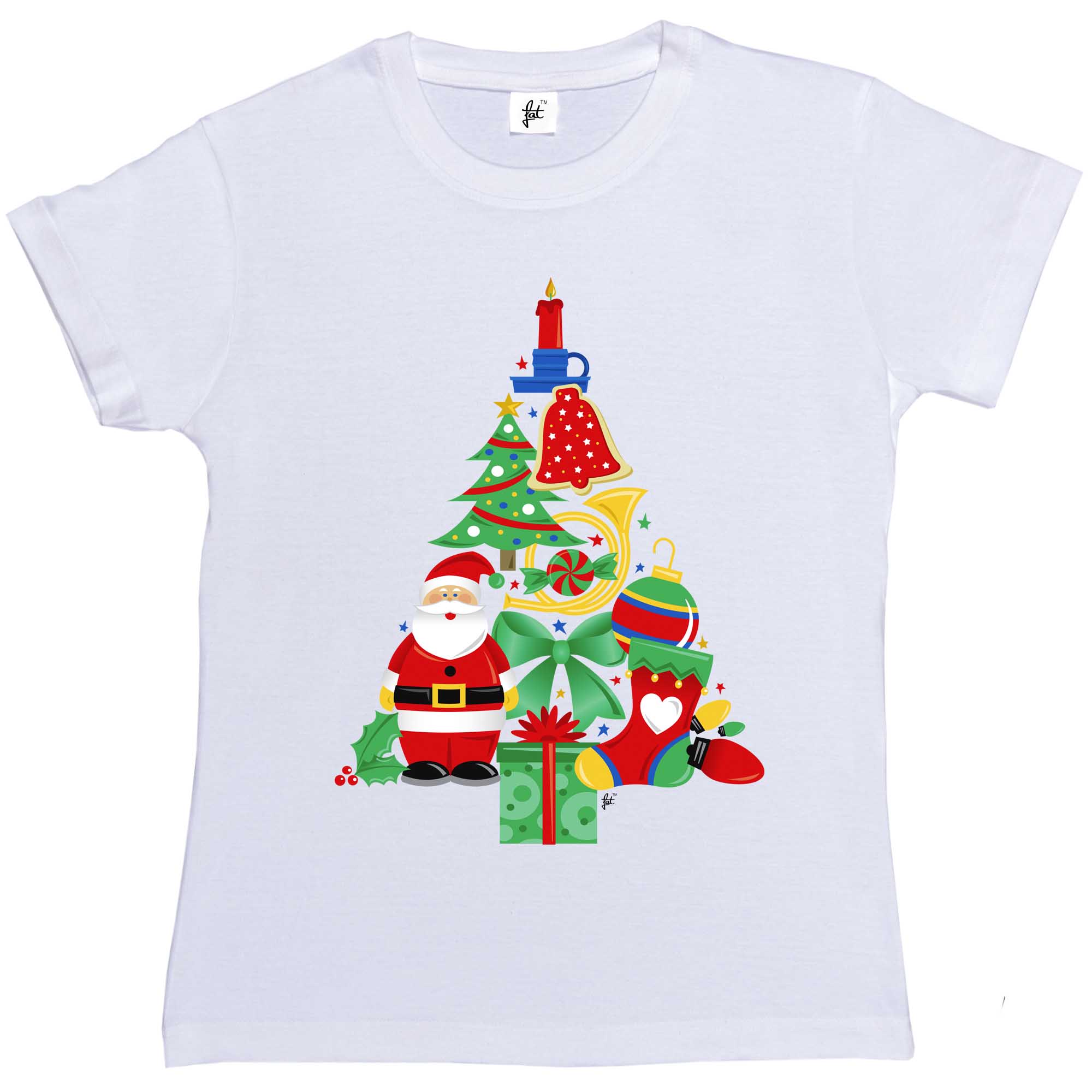 christmas tree womens shirt